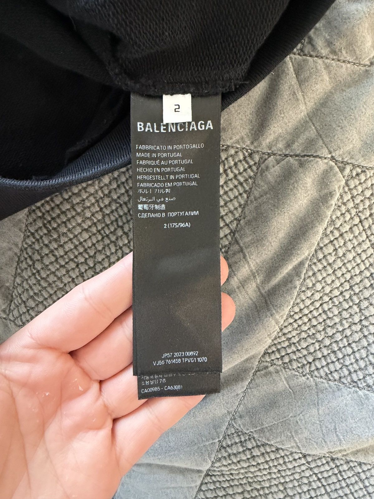 Balenciaga Balenciaga Reverse Logo Hoodie Size US M / EU 48-50 / 2 - 4 Thumbnail