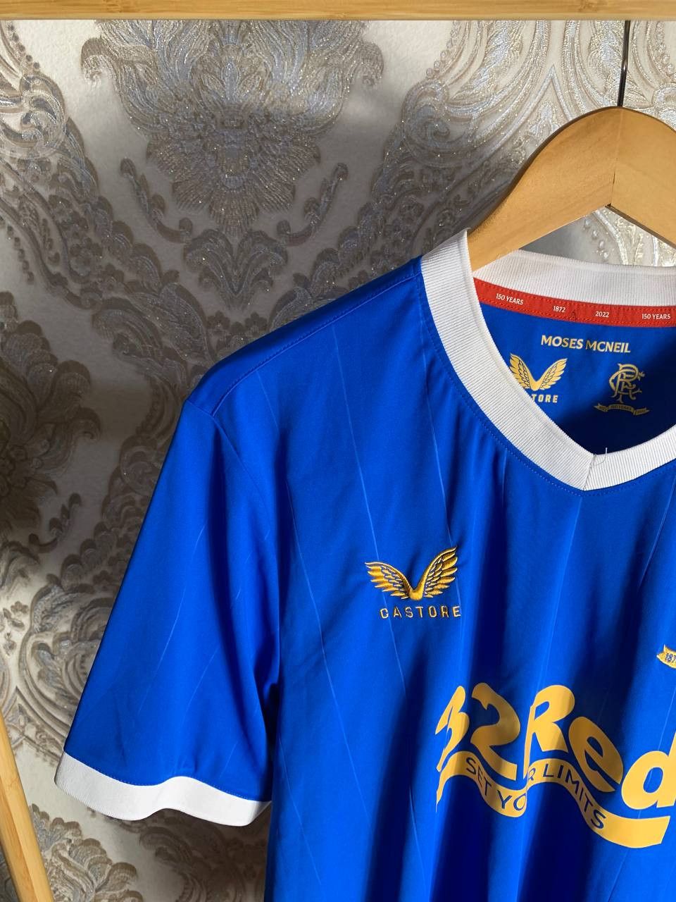 Castore Vintage FC Rangers Scotland Retro Soccer Jersey Y2K 90s Size US XXL / EU 58 / 5 - 4 Thumbnail