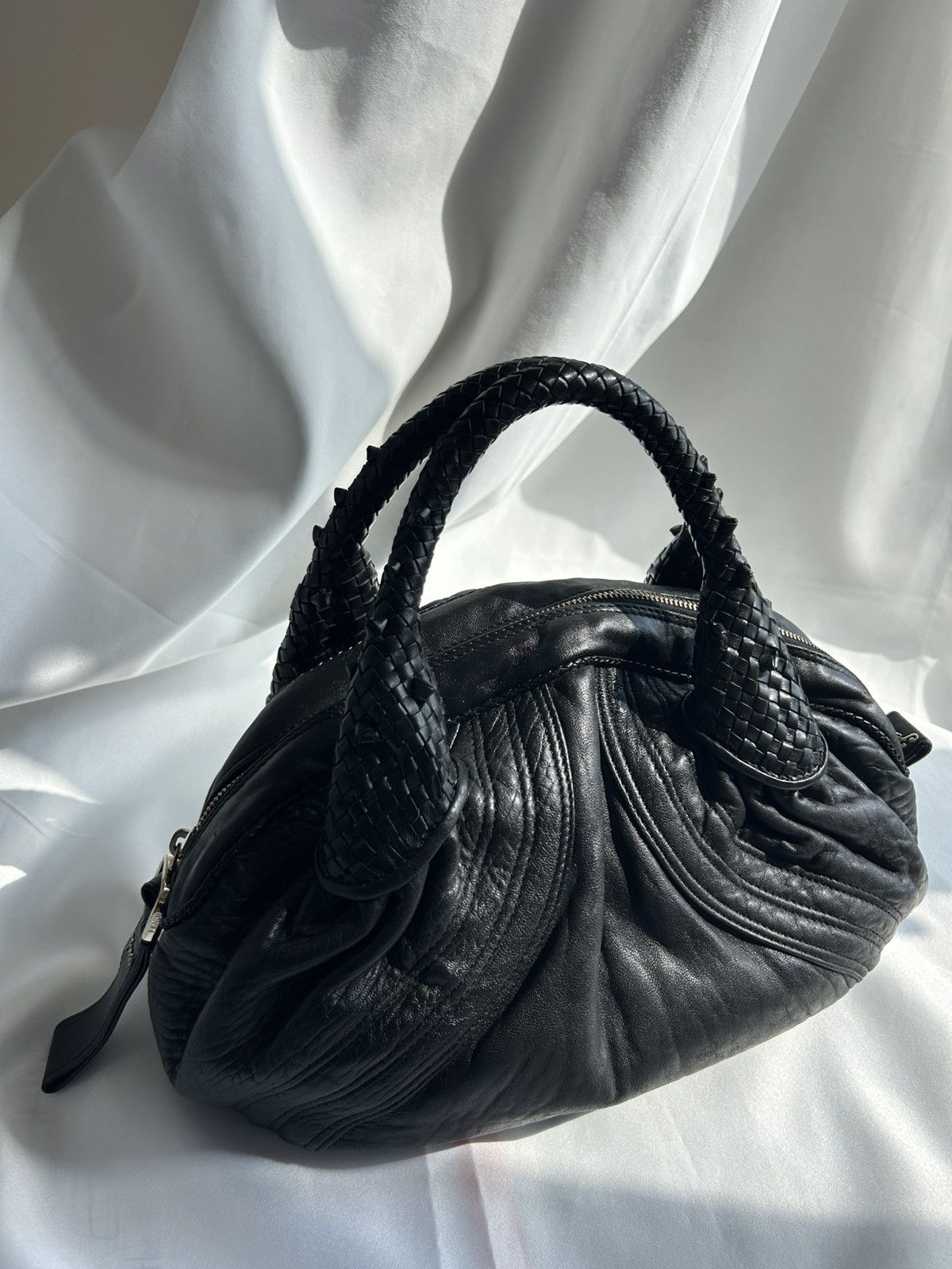 Designer × Fendi fendi spy black handbag 2005 grunge Size ONE SIZE - 2 Thumbnail