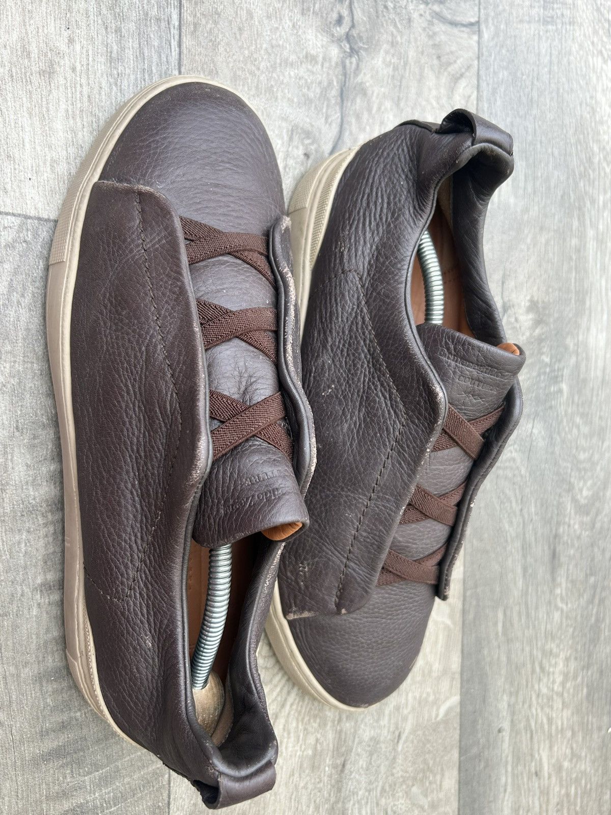 Ermenegildo Zegna Ermenegildo Zegna Triple Stitch Size US 10 / EU 43 - 4 Thumbnail