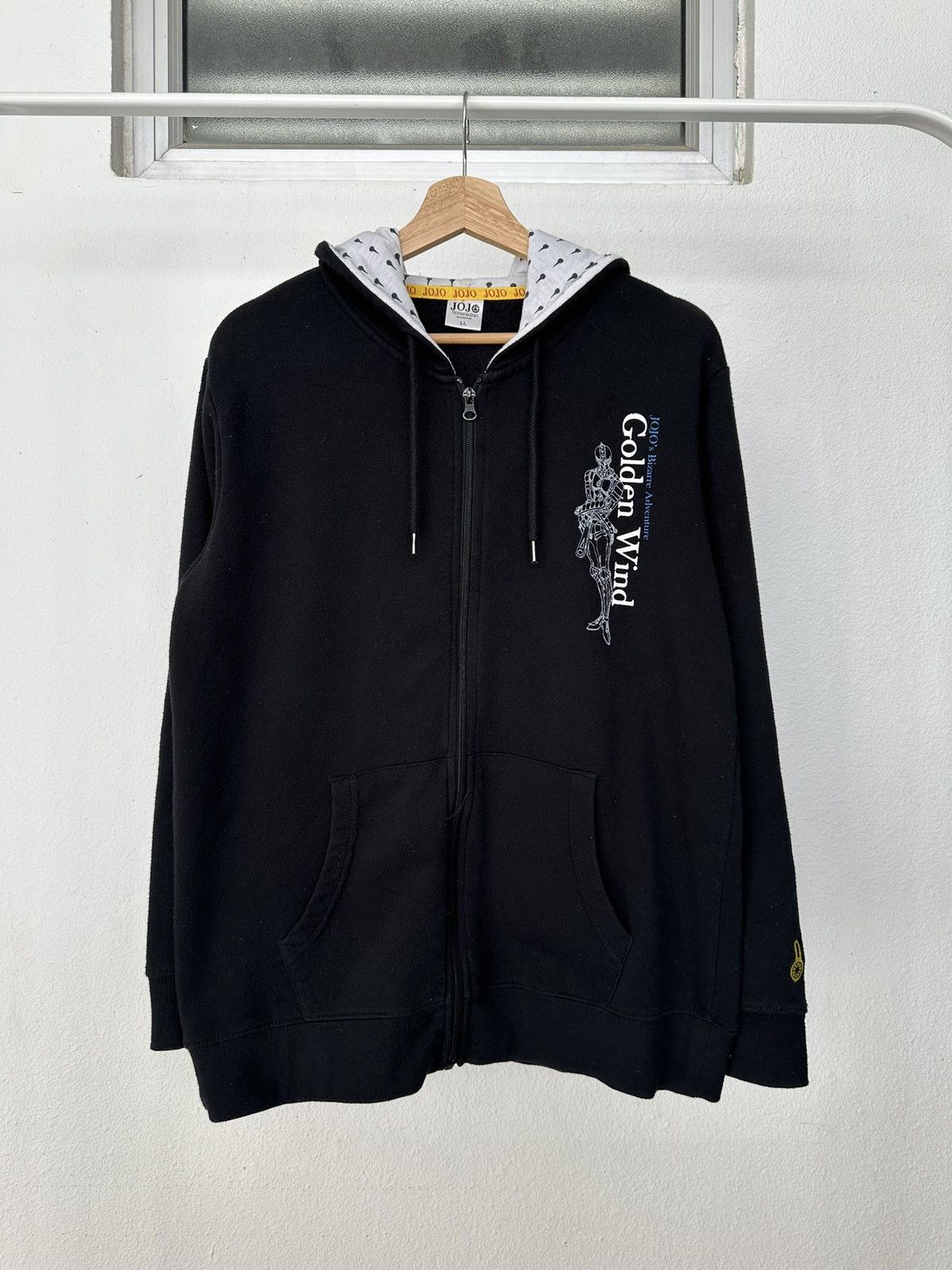 Anime 2000’s Jojo Bizarre Adventure zipper hoodie Size US L / EU 52-54 / 3 - 6 Thumbnail