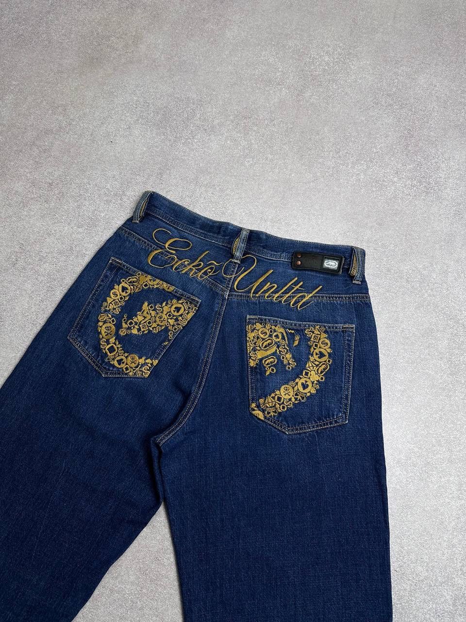 Ecko Unltd. Vintage Ecko Unltd Embroidery Baggy Flared Y2K Shorts 32 Size US 32 / EU 48 - 2 Thumbnail