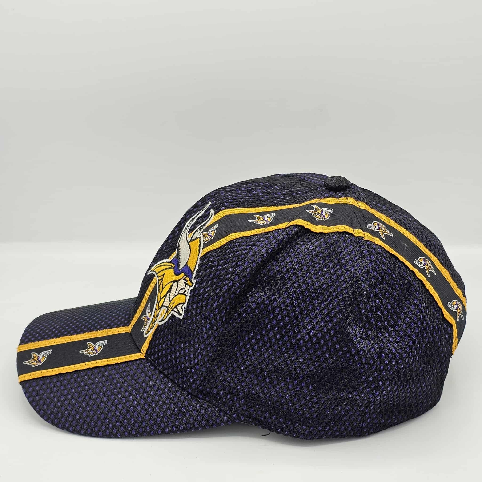 Vintage Minnesota Vikings Vintage Y2K Drew Pearson Mesh Hat Size ONE SIZE - 3 Thumbnail