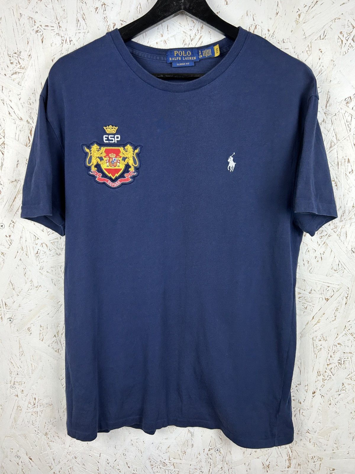 Polo Ralph Lauren Polo Ralph Lauren Spain Country #24 Classic Fit T-Shirt Size US S / EU 44-46 / 1 - 1 Thumbnail