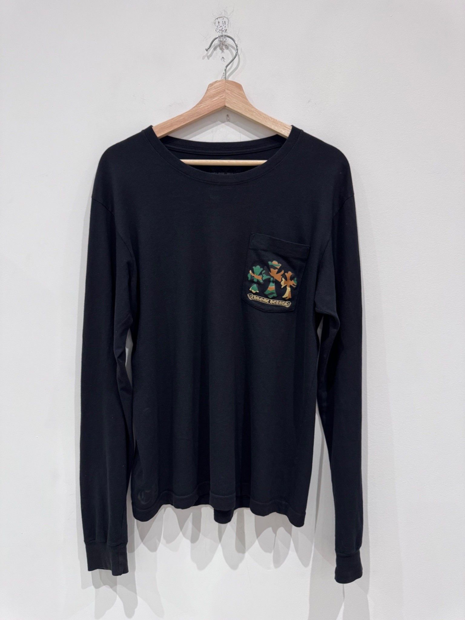 Chrome Hearts Chrome Hearts Camo Long Sleeve Black Size US M / EU 48-50 / 2 - 1 Thumbnail