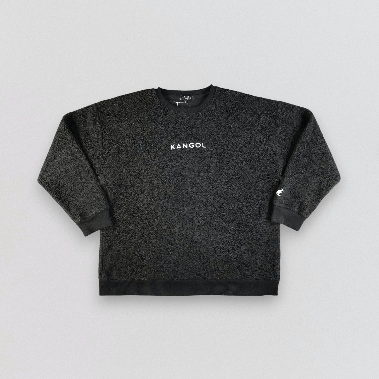 Kangol Kangol Black Fleece Sweatshirt F334 Size US L / EU 52-54 / 3 - 1 Thumbnail