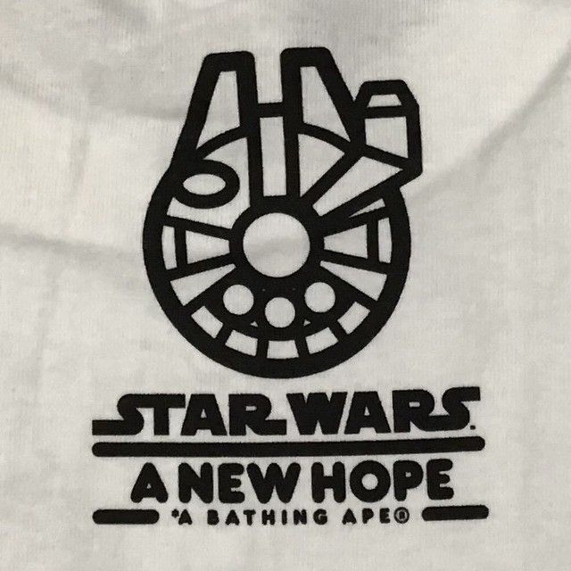 Bape × Star Wars BAPE × Star Wars Milo T-shirt a bathing ape Size US M / EU 48-50 / 2 - 4 Thumbnail