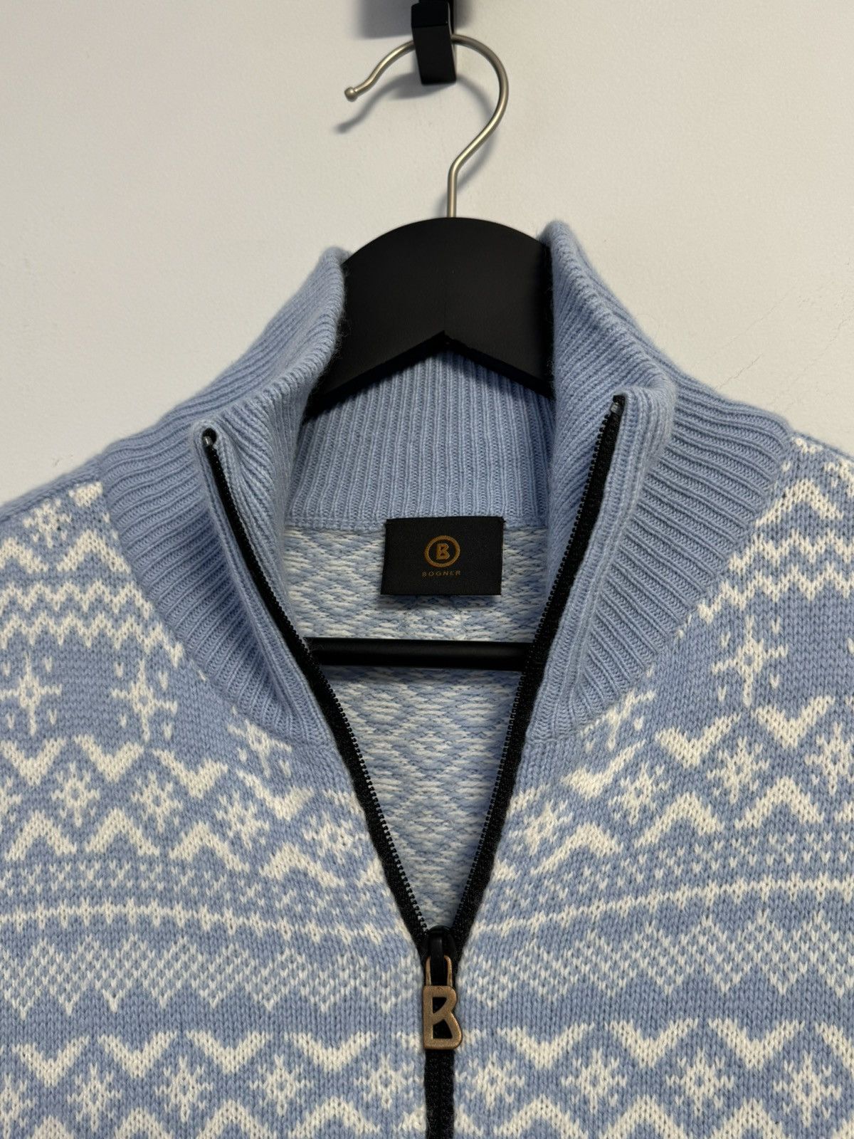 Bogner Bogner Fire+Ice Women’s Zip Sweater Patterned White Size M / US 6-8 / IT 42-44 - 8 Thumbnail