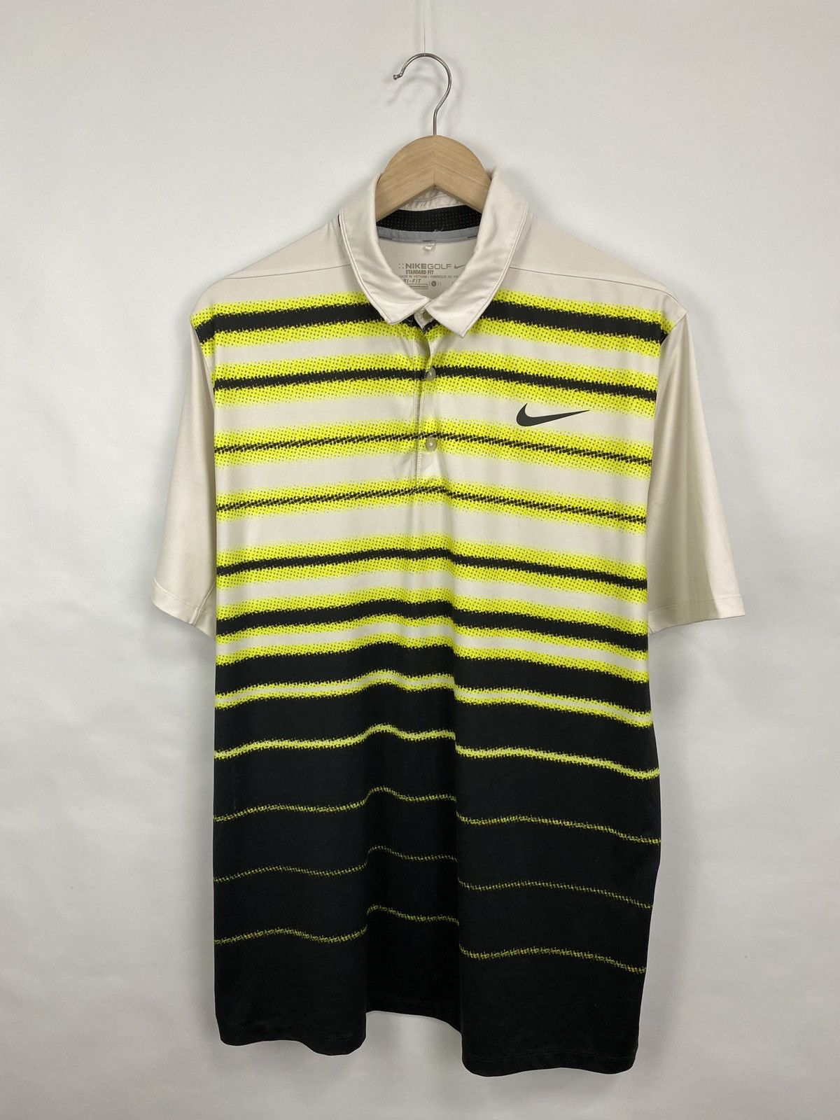 Nike × Tiger Woods 🇺🇸 Vintage Y2K Nike Golf Polo T-Shirt Rare Retro Hype Size US L / EU 52-54 / 3 - 3 Thumbnail