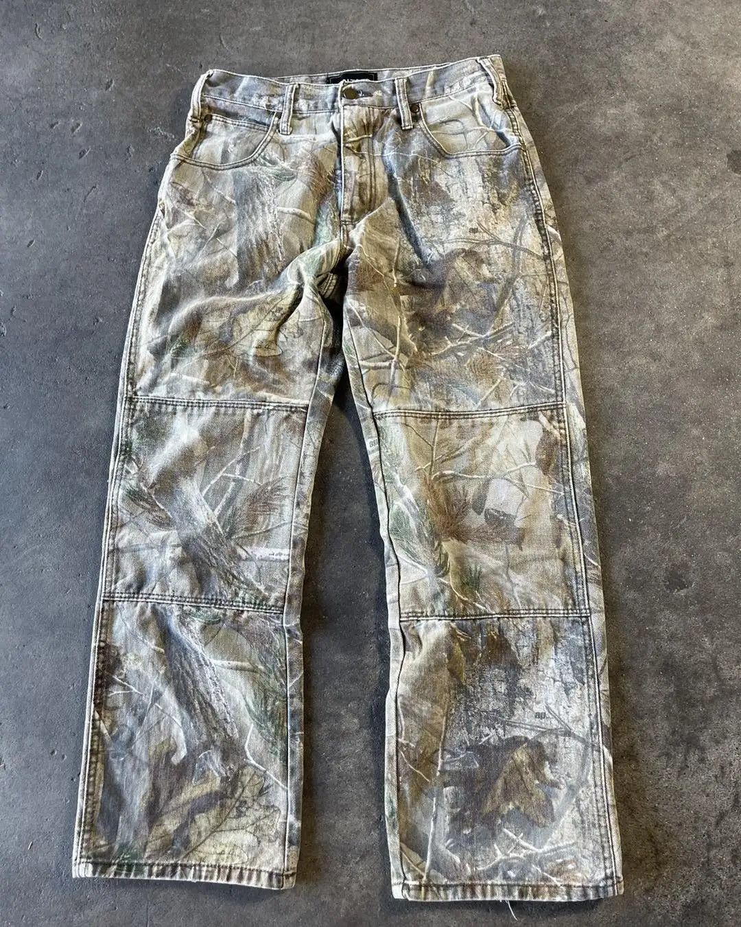 Designer × Japanese Brand Camouflage Oversize Hip Hop Jean Size US 37 - 1 Thumbnail