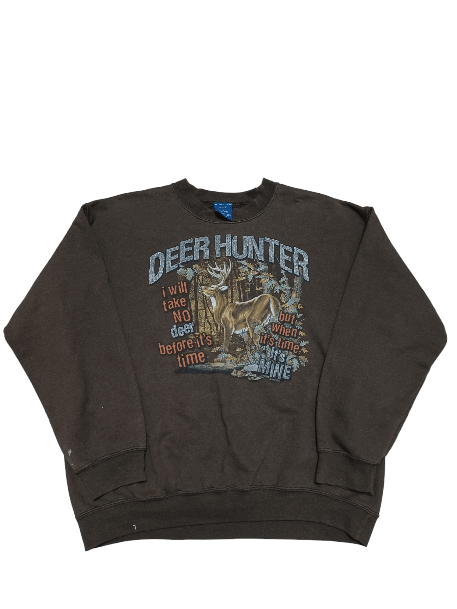 Puritan PURITAN DEER HUNTER VINTAGE ANIMAL SWEATSHIRT Size US M / EU 48-50 / 2 - 1 Thumbnail