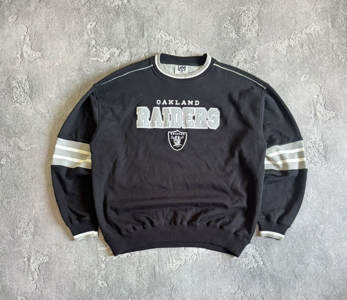 Lee × NFL Lee sport Oakland Raiders XL sweatshirt NFL pullover jumper Size US XL / EU 56 / 4 - 11 Thumbnail