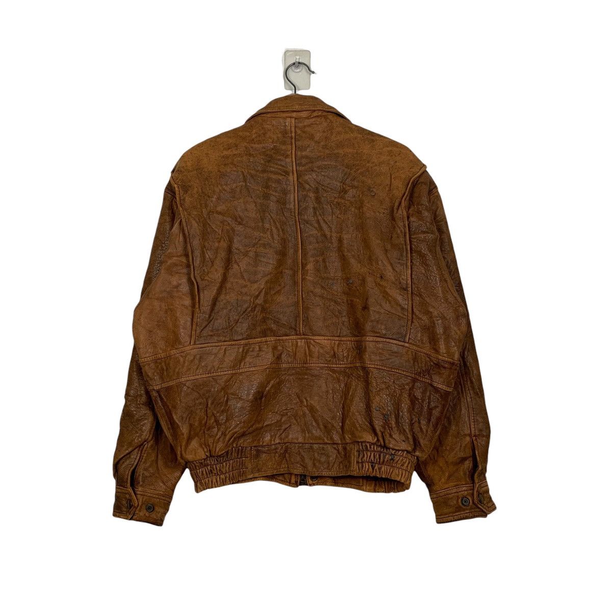 Japanese Brand Japanese Brand Jtylwear Leather Flight Jacket Size US L / EU 52-54 / 3 - 7 Thumbnail