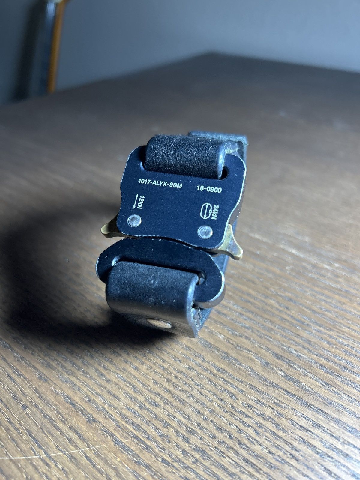 Alyx Small Buckle Cuff - Black Size ONE SIZE - 6 Thumbnail