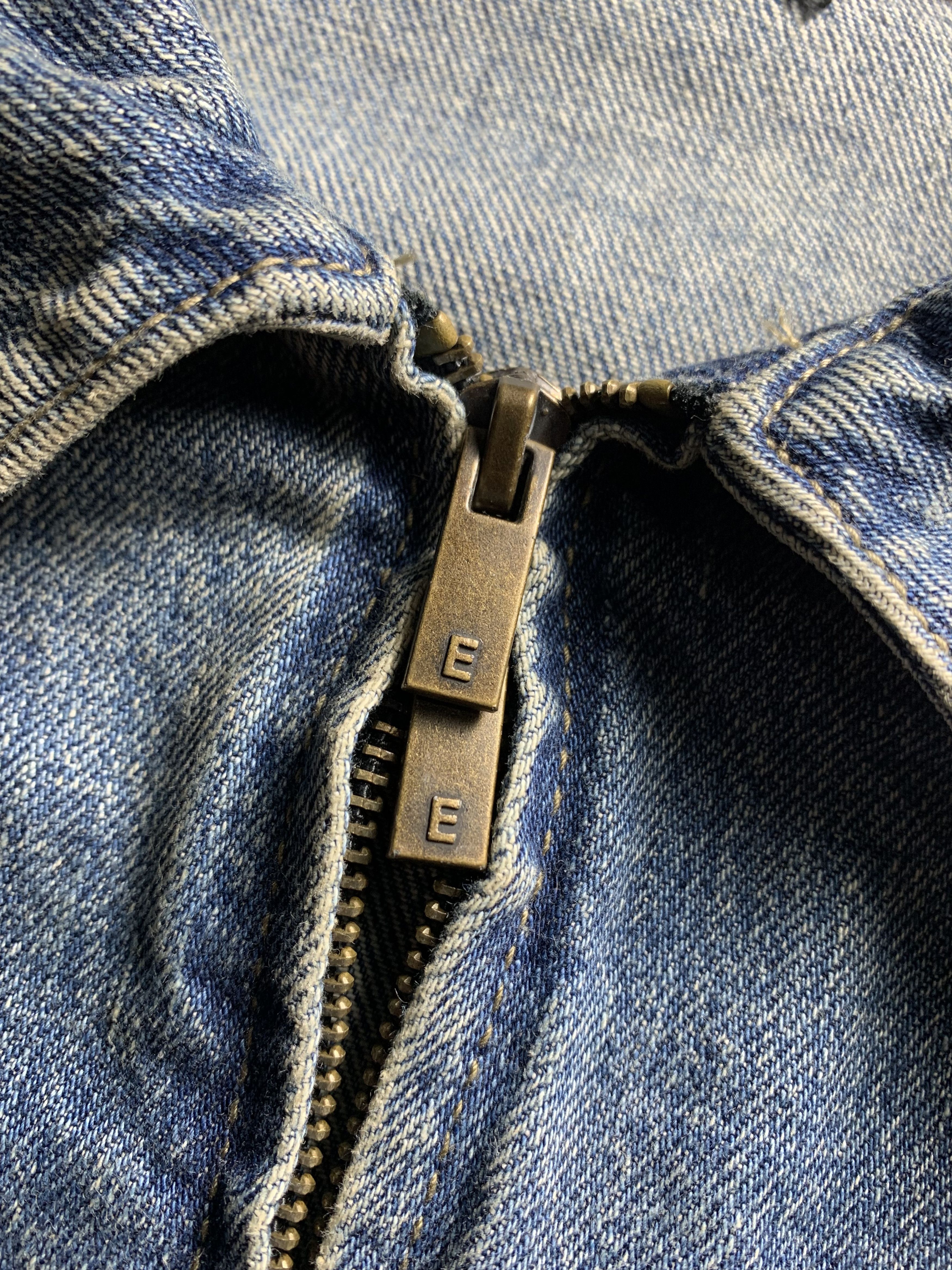 Fear of God Fear of god essentials denim trucker jacket Size US L / EU 52-54 / 3 - 5 Thumbnail
