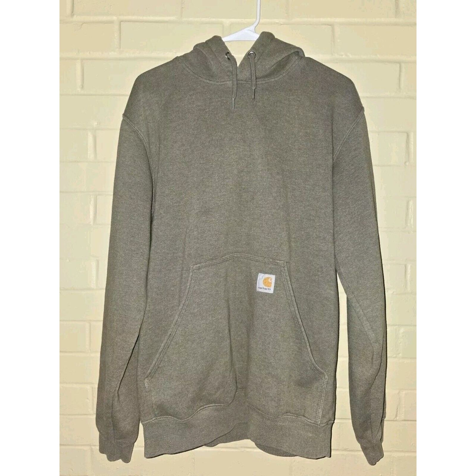 Carhartt Carhartt Loose Fit Logo Sleeve Hoodie Sage Men's Size Small Size US S / EU 44-46 / 1 - 1 Thumbnail
