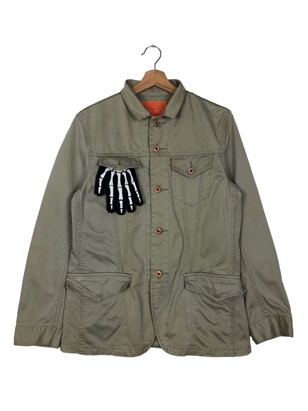 Levi's 🔥90’s Vintage Chore Work Jacket Levi’s Multi Pocket Size US M / EU 48-50 / 2 - 1 Thumbnail