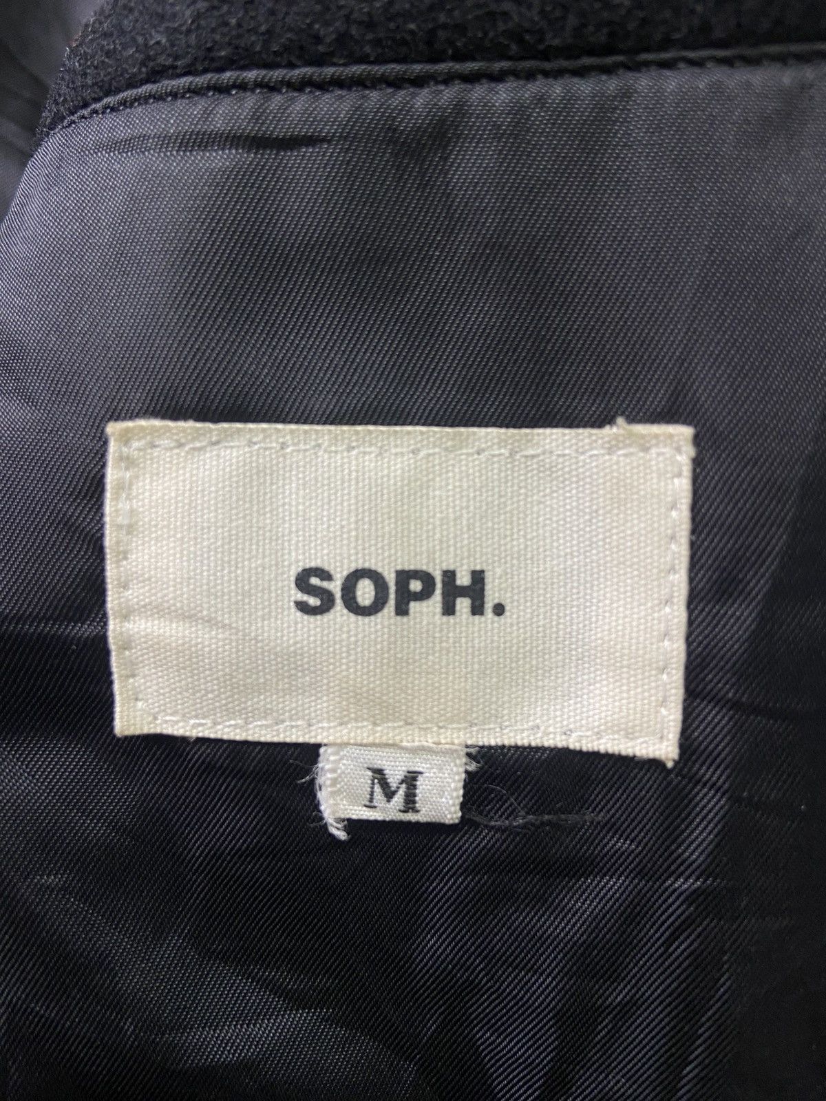 Sophnet. 🔥🔥 Vintage Sophnet Hidden Buttons Wool Jacket (Zip Riri) Size US L / EU 52-54 / 3 - 18 Thumbnail