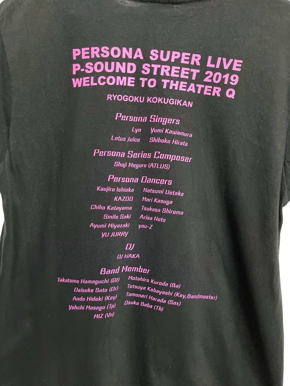 Band Tees × Japanese Brand PERSONA SUPER LIVE P SOUND #SKU-A1505 DP Size US M / EU 48-50 / 2 - 6 Thumbnail