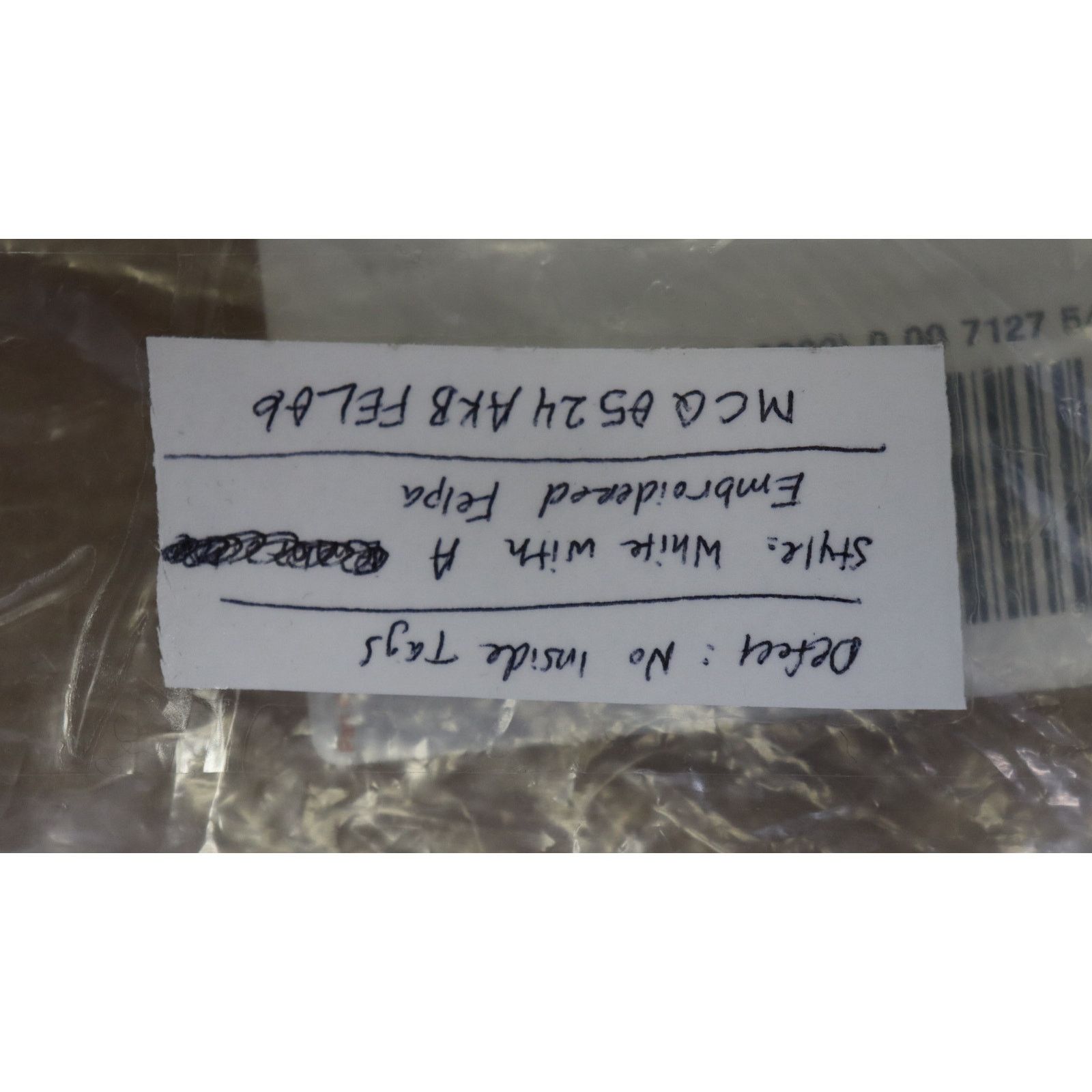Alexander McQueen o1rshd1 ***Defective / Sweatshirt in White/Black Size US M / EU 48-50 / 2 - 14 Thumbnail