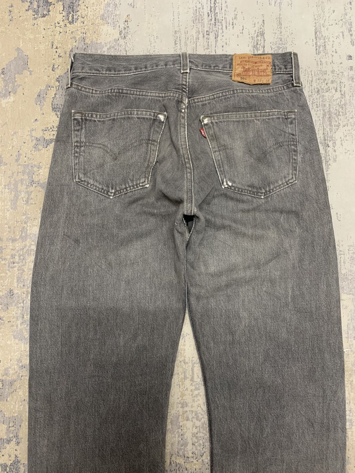 Levi's Vintage Levis 501 Distressed Denim Jeans USA W31x33 Size US 31 - 12 Thumbnail
