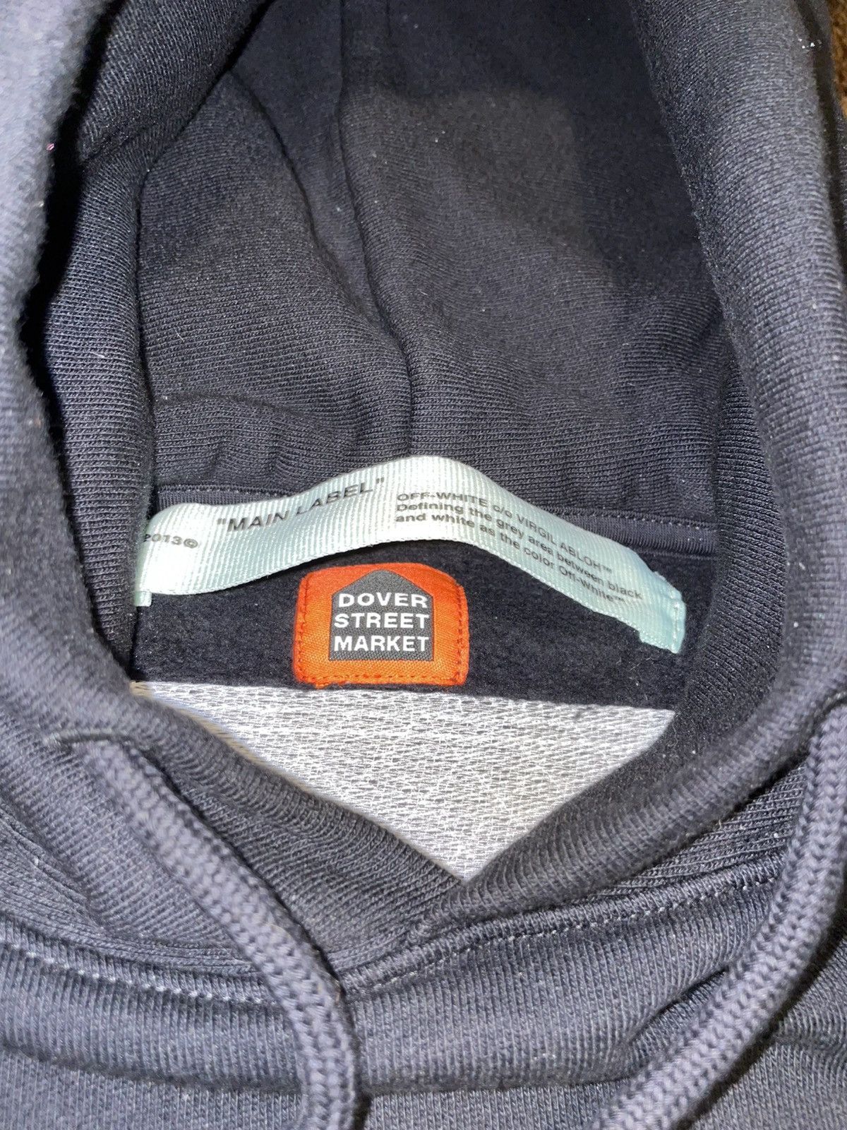 Dover Street Market × Off-White OFF-WHITE DOVER STREET MARKET HOODIE Black Green Medium New Size US M / EU 48-50 / 2 - 8 Thumbnail