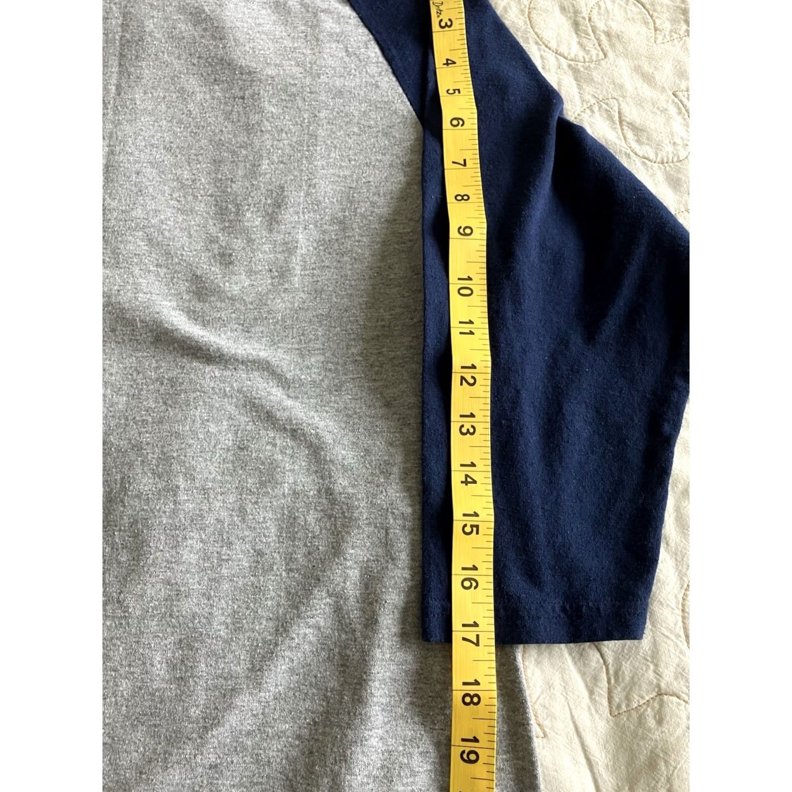 Augusta Sportswear VINTAGE Augusta Sportswear Detroit History Club M Baseball 3/4 Shirt Gray Cotton Sailboat Bridge Two Sided Men M 80s 90s Sailboat Bridge Shirt Size US M / EU 48-50 / 2 - 6 Thumbnail