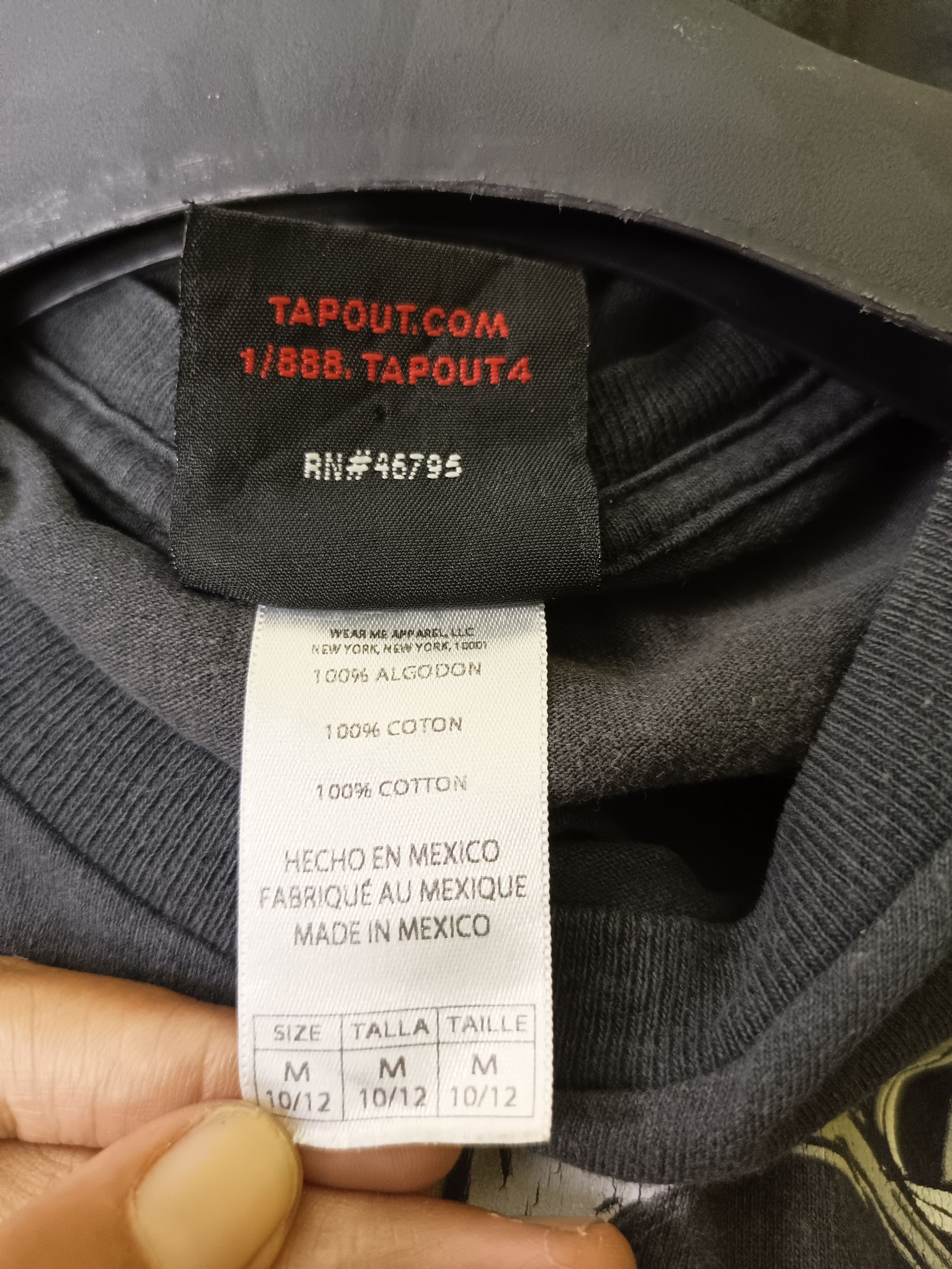 Affliction × Japanese Brand × Tapout Rare Tapout Tee Y2K Affliction Style Size M / US 6-8 / IT 42-44 - 12 Thumbnail