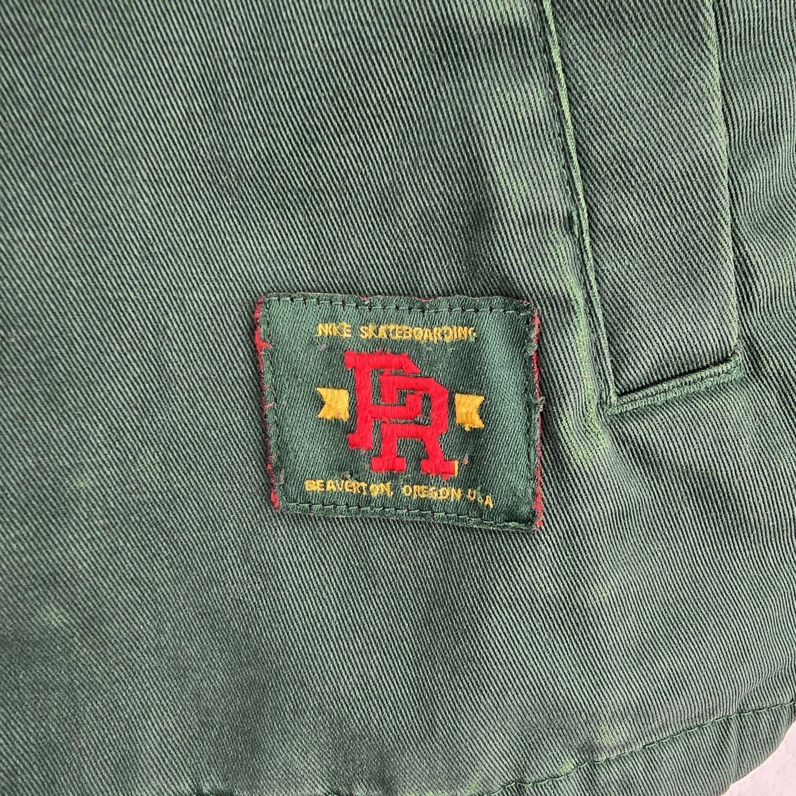 Nike SB Vintage Nike SB Paul Rodriguez Jacket Small Green Twill Y2K Size US S / EU 44-46 / 1 - 5 Thumbnail