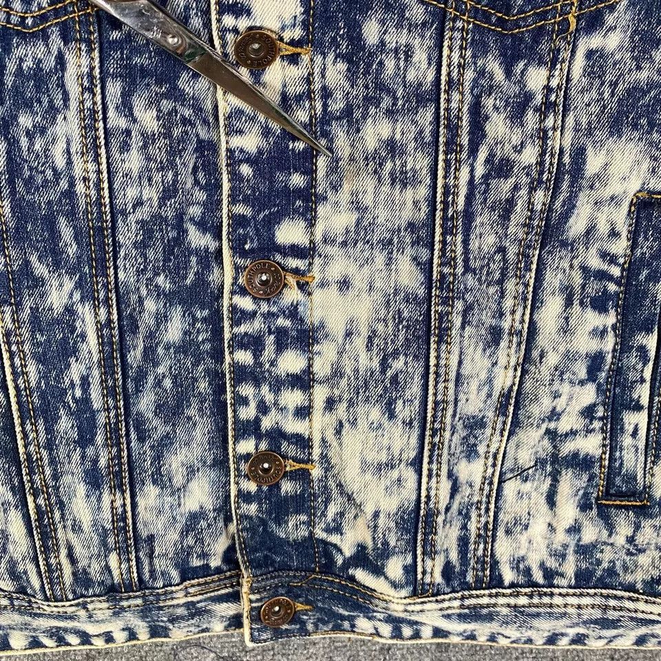 Southpole Southpole Denim Vest Men's Double Pockets USA Flag Patch L Size US L / EU 52-54 / 3 - 6 Thumbnail