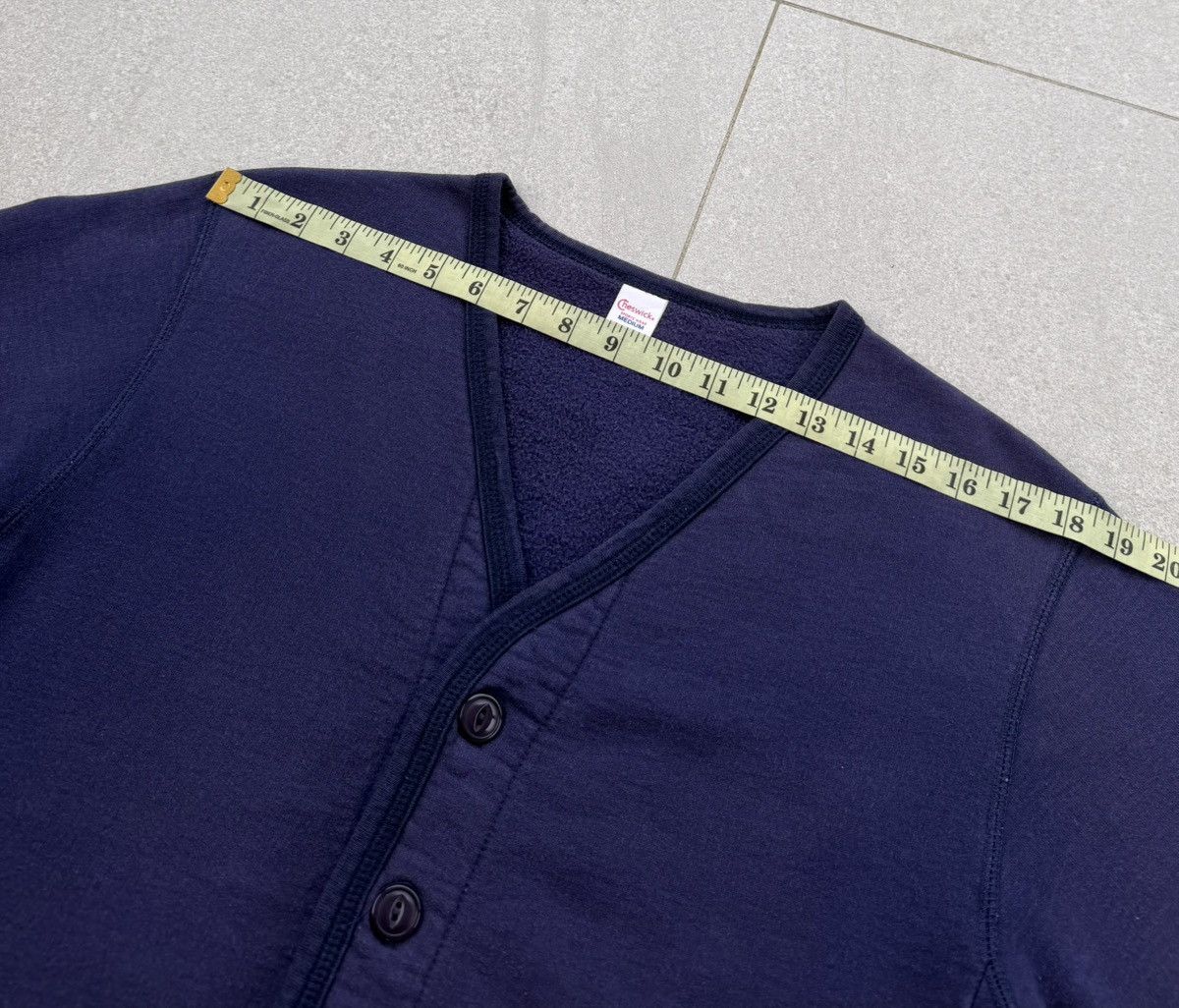 Sugar Cane Vintage Cheswick Sports Wear Cardigan Navy By Sugar Cane Size US M / EU 48-50 / 2 - 7 Thumbnail