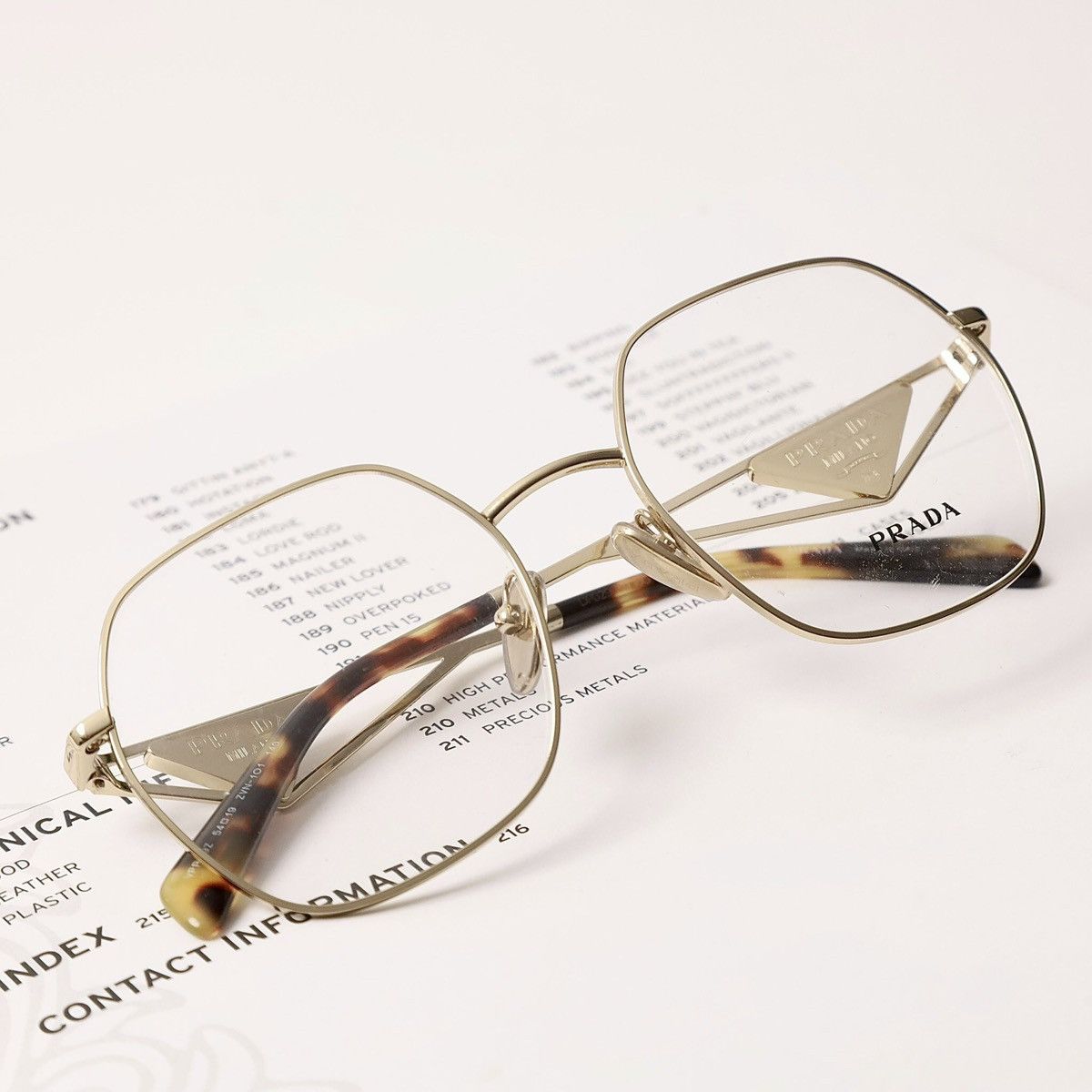 Prada PRADA 0PR 59ZV GLASSES Size ONE SIZE - 9 Thumbnail
