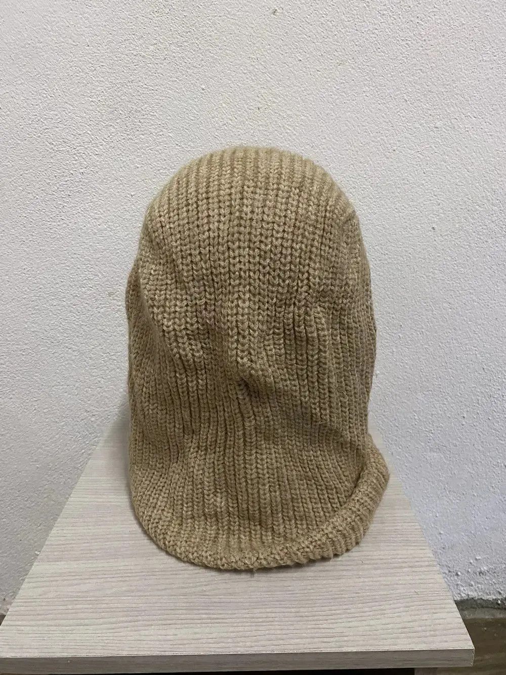Japanese Brand Japanese Brand Plain Balaclava Beanie Hat Size ONE SIZE - 4 Thumbnail