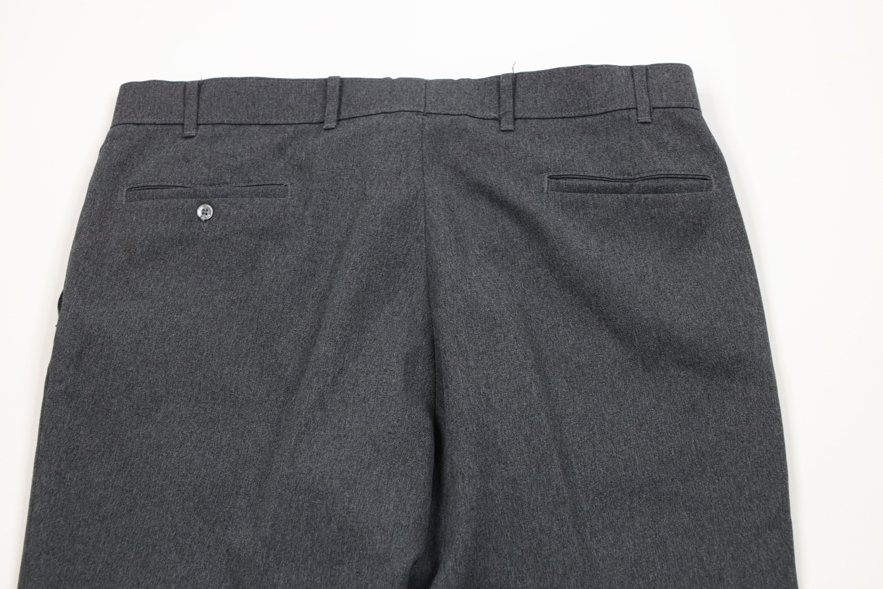 Levi's Vintage 70s Levis Wide Leg Bell Bottoms Chino Pants Gray USA Size US 38 / EU 54 - 10 Thumbnail
