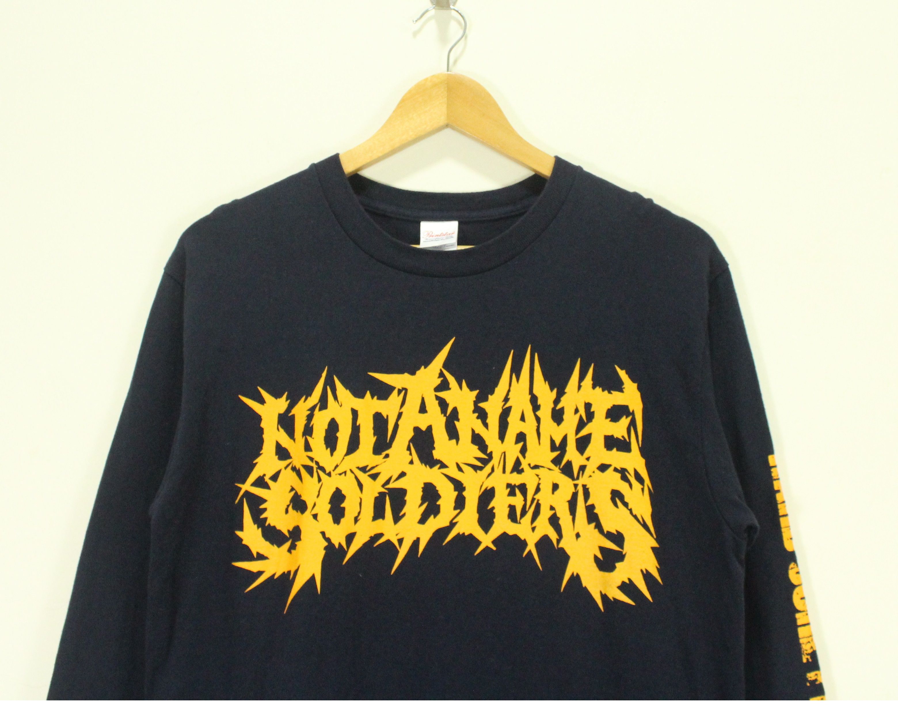 Band Tees × Japanese Brand NOT A NAME SOLDIERS T Shirt Hardcore Punk Band Japan Size US M / EU 48-50 / 2 - 3 Thumbnail