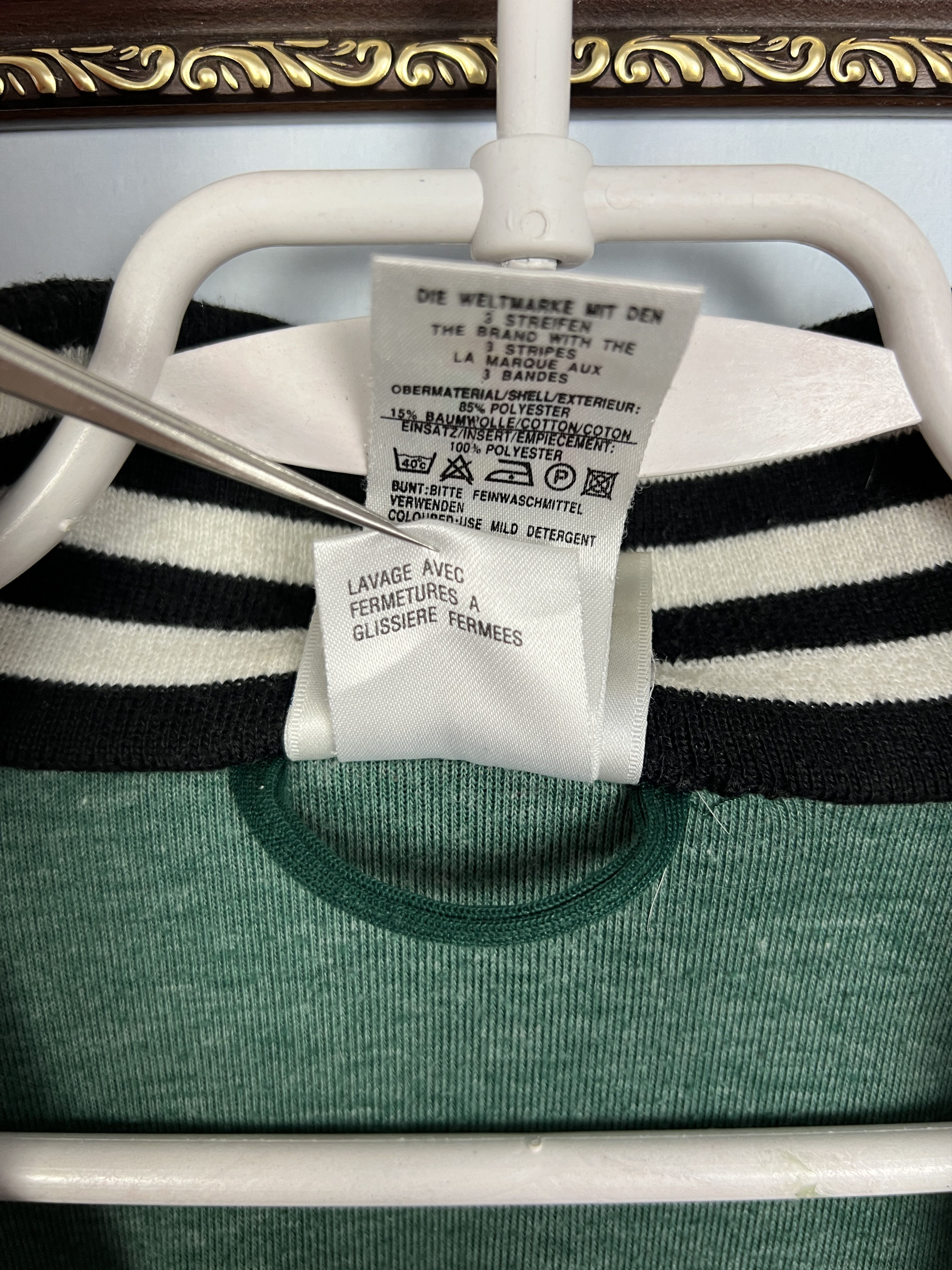 Adidas Vintage 90's Adidas SK Rapid Wien Football Jacket Soccer Size US L / EU 52-54 / 3 - 9 Thumbnail