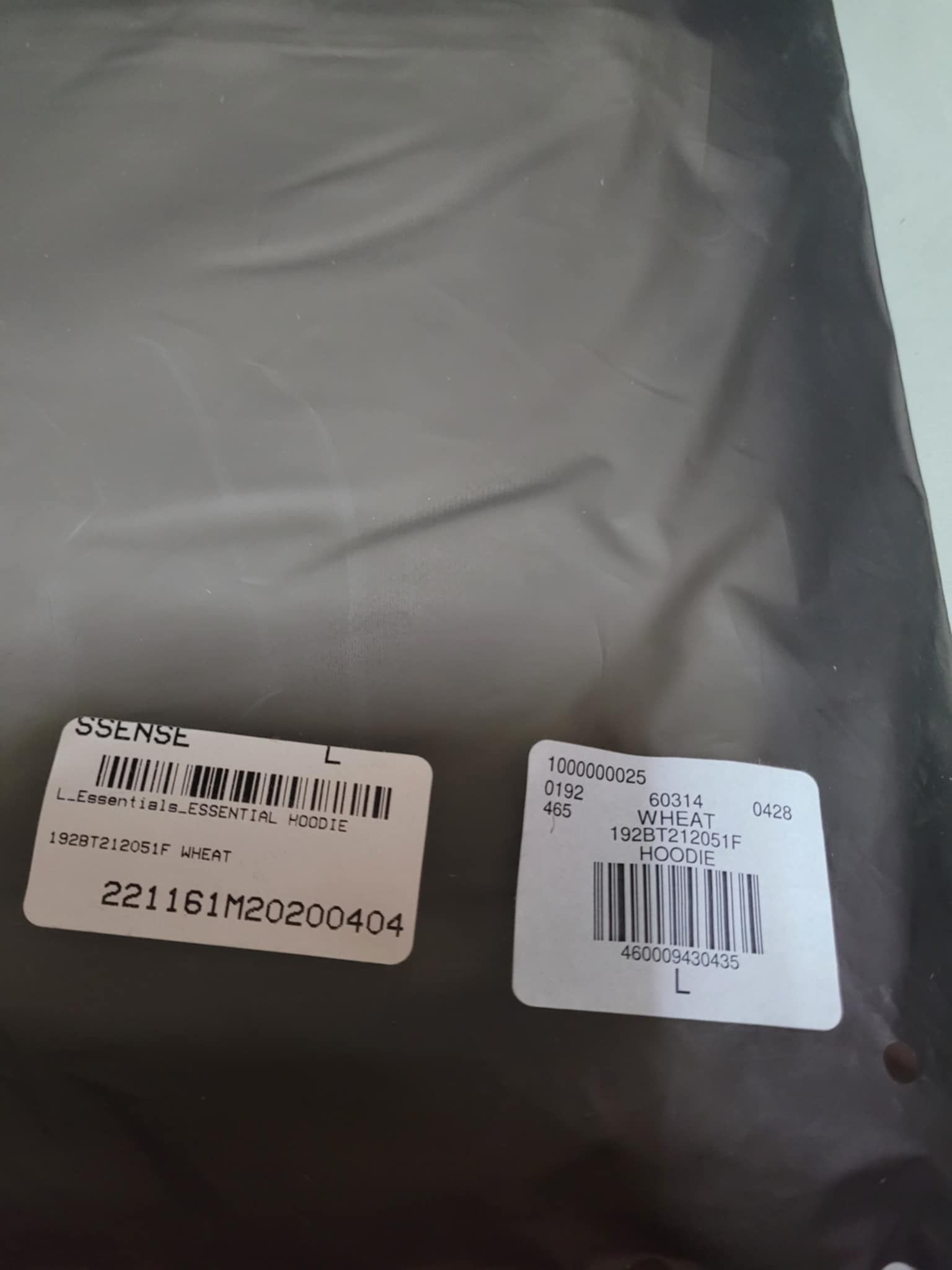 Fear of God sz L Fear of God Essentials 1977 Hoodie WHEAT Size US L / EU 52-54 / 3 - 14 Thumbnail