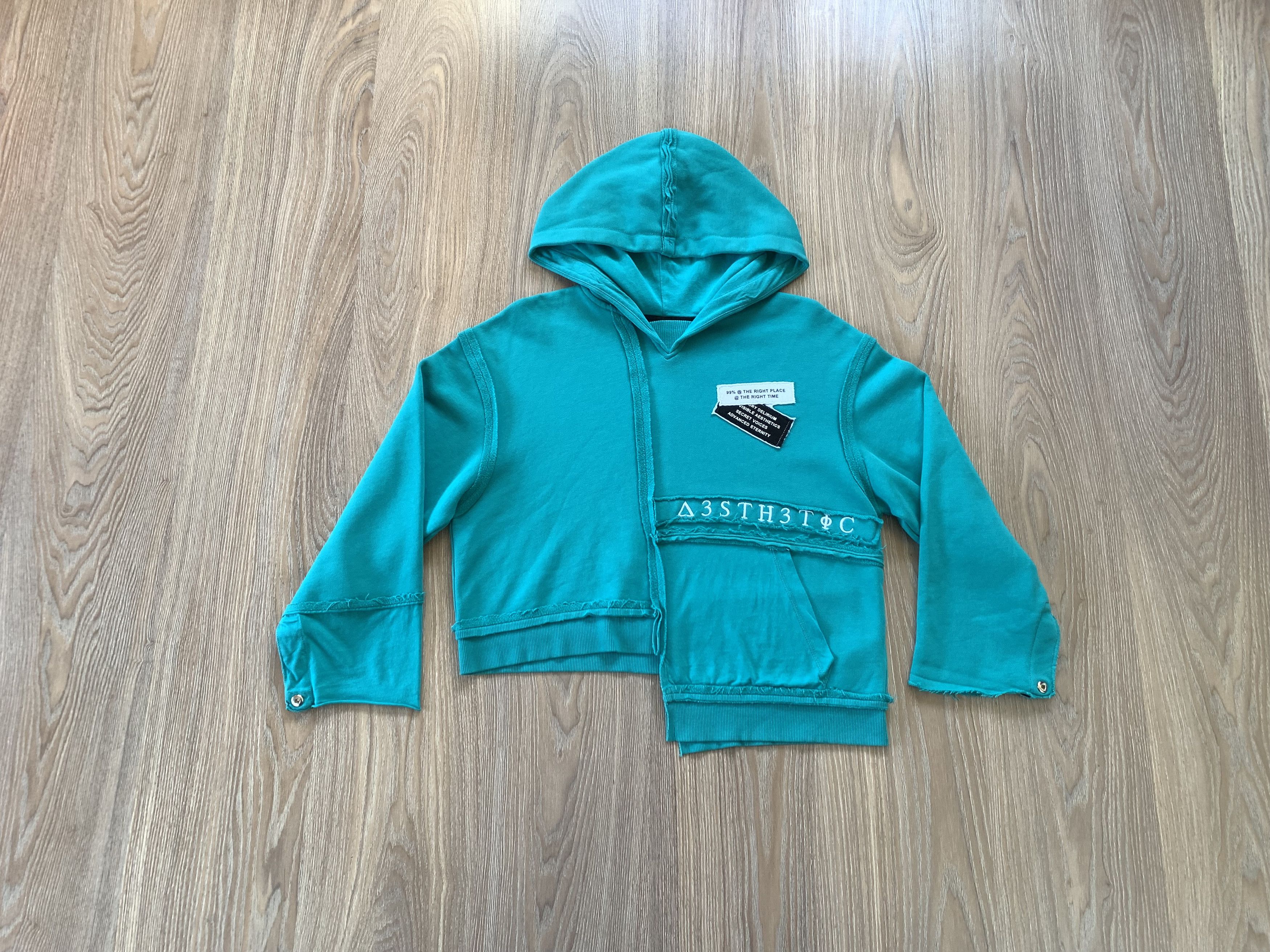 Diesel Vintage Diesel Asymmetric Womens Hoodie Size S / US 4 / IT 40 - 1 Thumbnail
