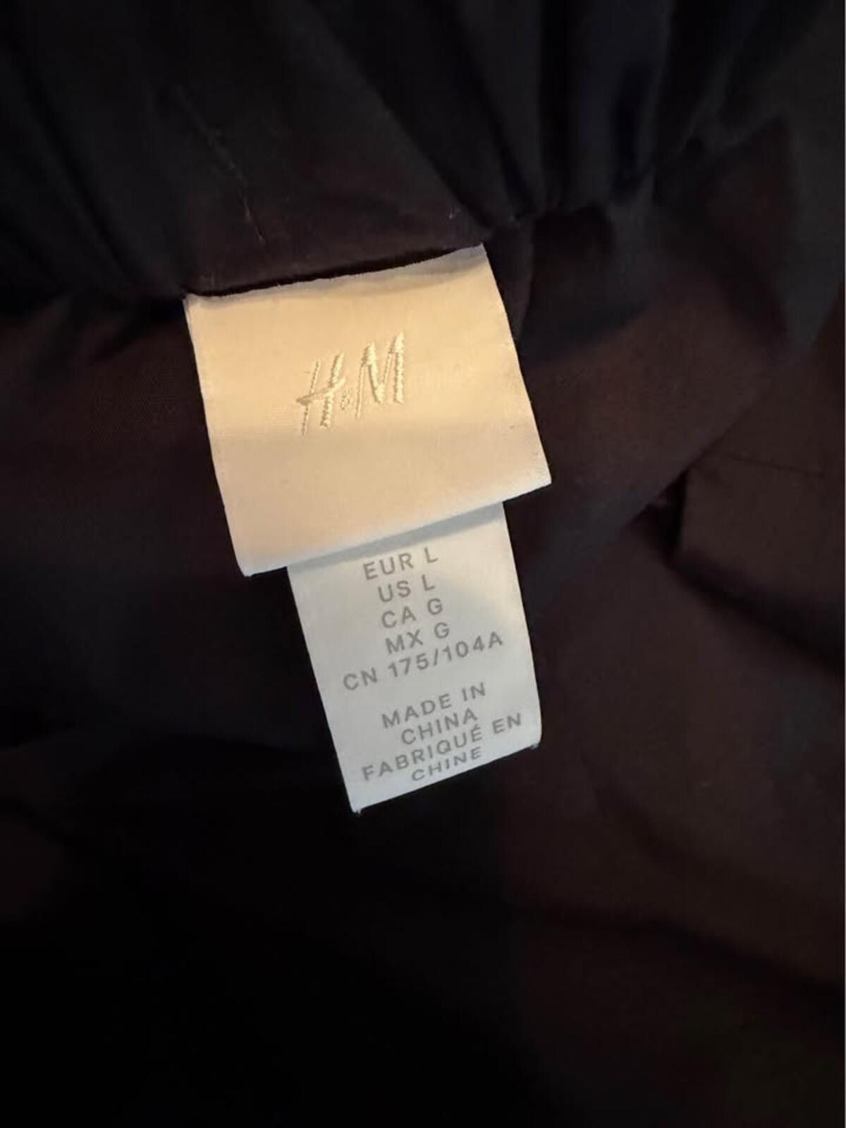 H&M H&M Criss Cross Open Back Dress 100% Cotton Women’s Large Size L / US 10 / IT 46 - 8 Thumbnail