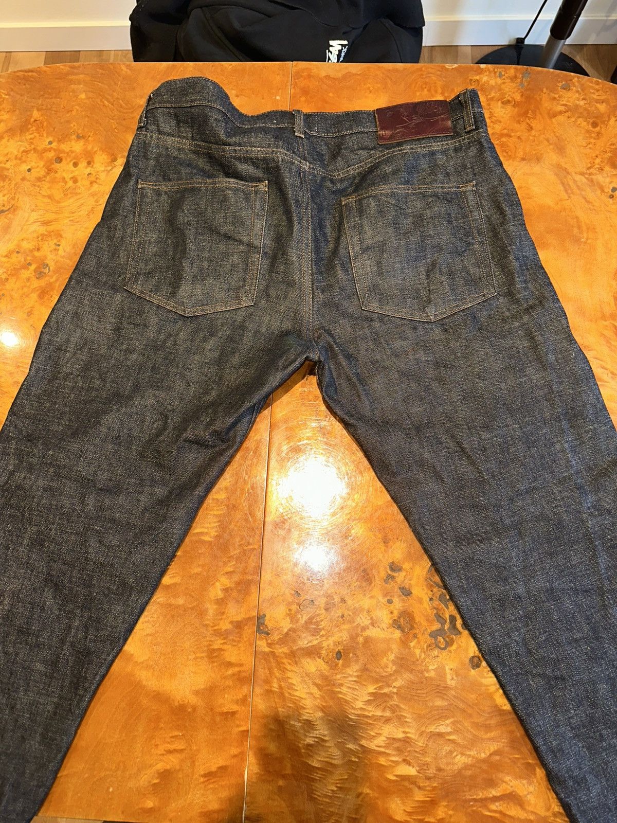 Naked & Famous Naked & Famous Size 38 Easy Guy Red Gradient Core Selvedge Size US 38 / EU 54 - 3 Thumbnail