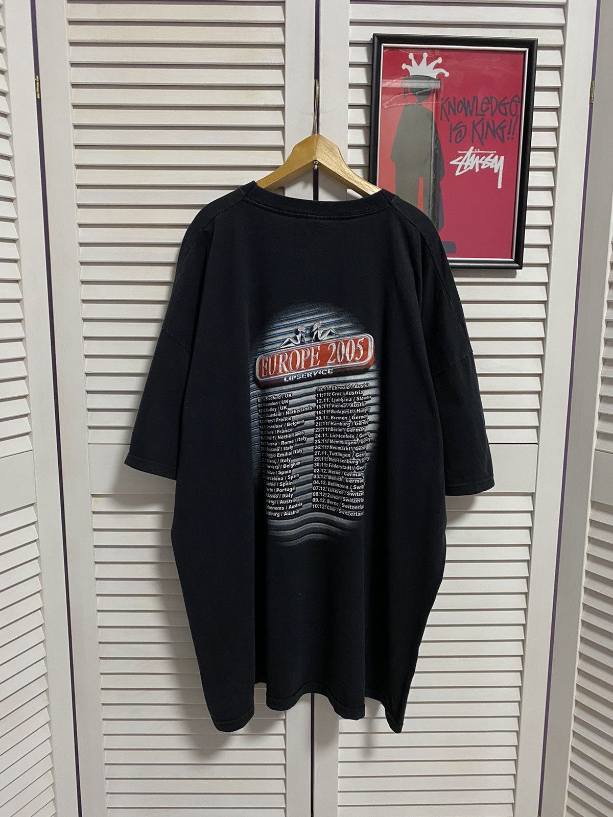 Band Tees × Vintage Vintage T-Shirt Gotthard Tour Tee Europe 2005 Lipservice Size US XXL / EU 58 / 5 - 3 Thumbnail
