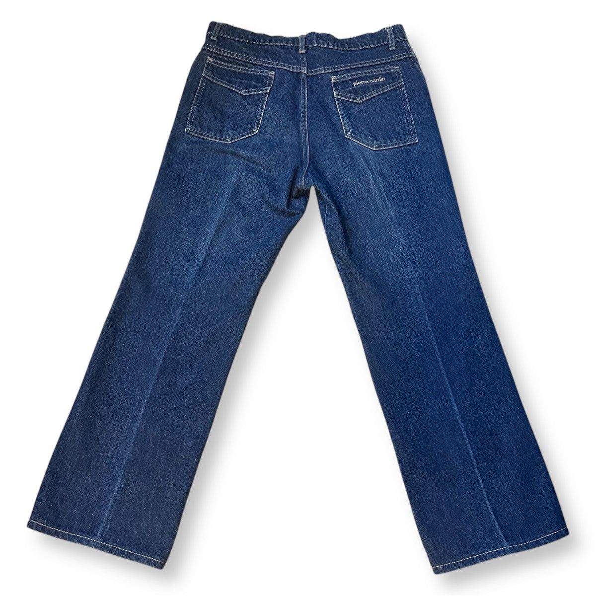 Designer × Pierre Cardin × Vintage VTG 80s Pierre Cardin Denim Blue Jean Talon Zipper Loose Leg Size US 32 / EU 48 - 1 Thumbnail