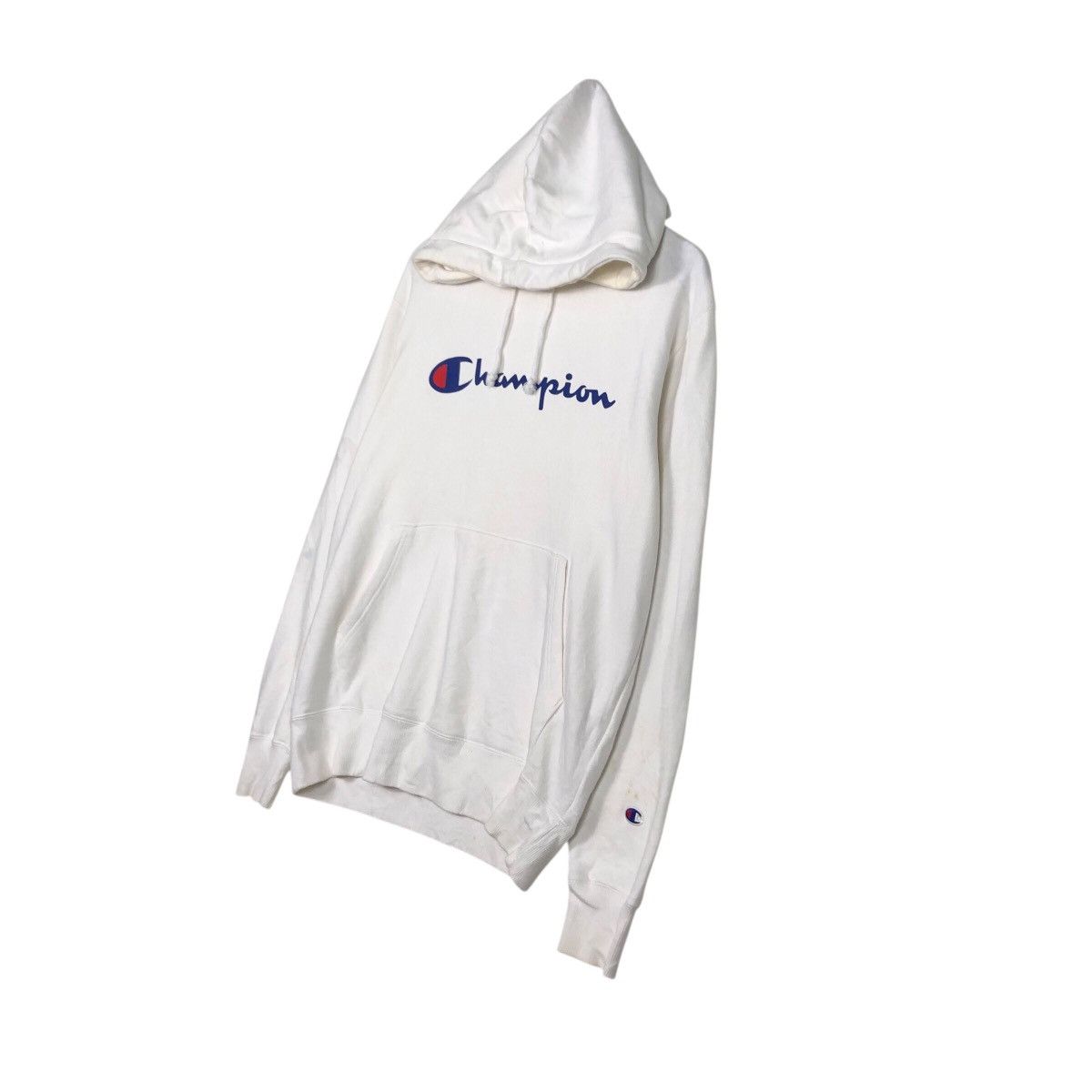 Japanese Brand 📌Vintage Champion Hoodie Pull Over Big Logo Design Size US L / EU 52-54 / 3 - 4 Thumbnail