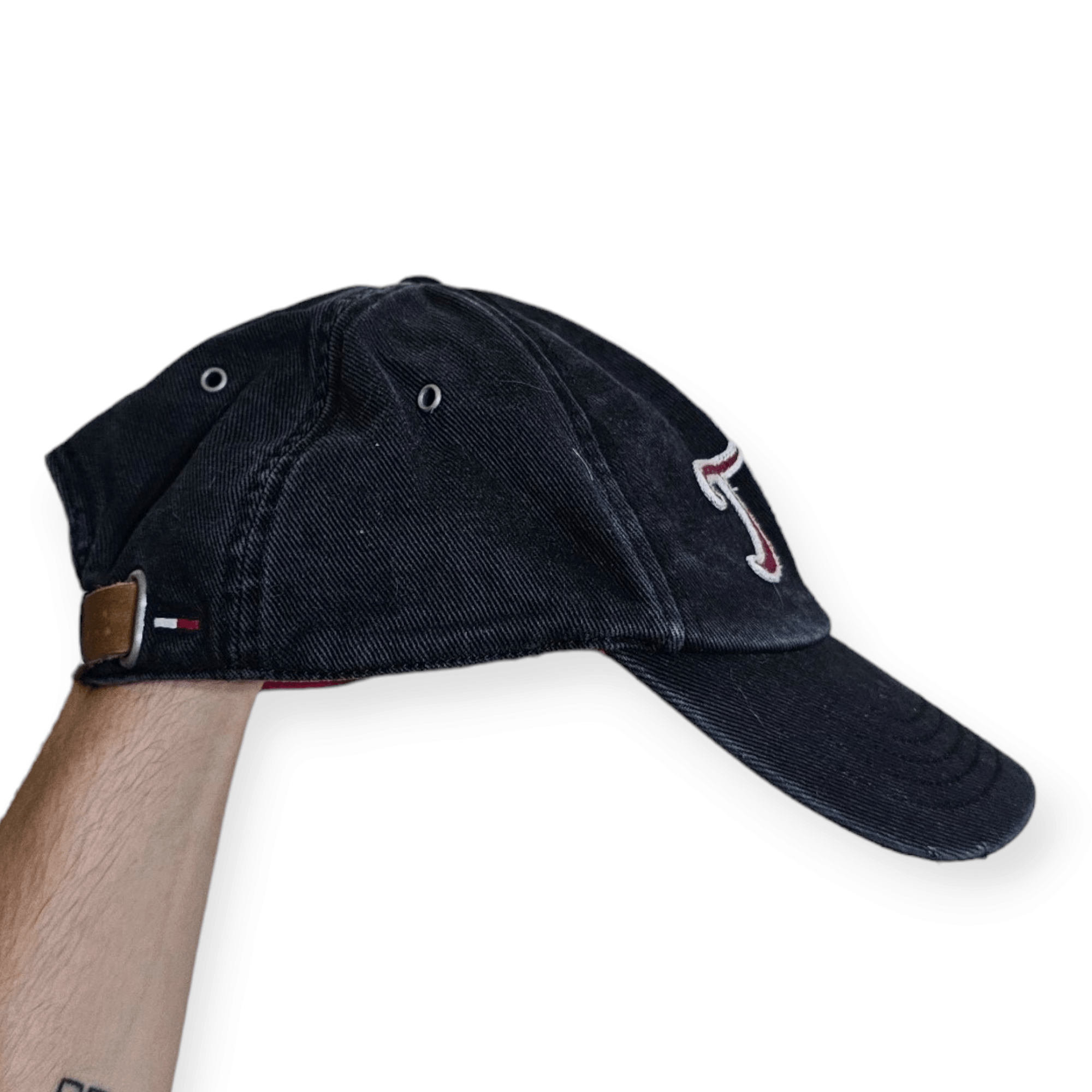 Tommy Hilfiger × Vintage Tommy Hilfiger Distressed Hat Size ONE SIZE - 3 Thumbnail