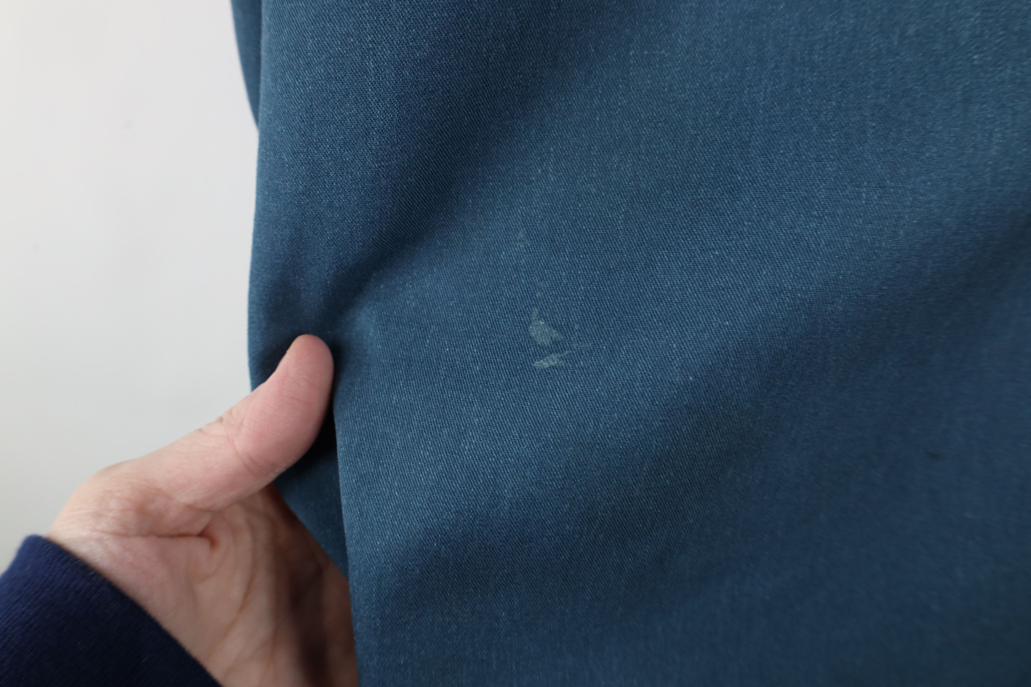 Dickies × Vintage Vintage 90s Dickies Thrashed Workwear Button Shirt Teal USA Size US M / EU 48-50 / 2 - 6 Thumbnail