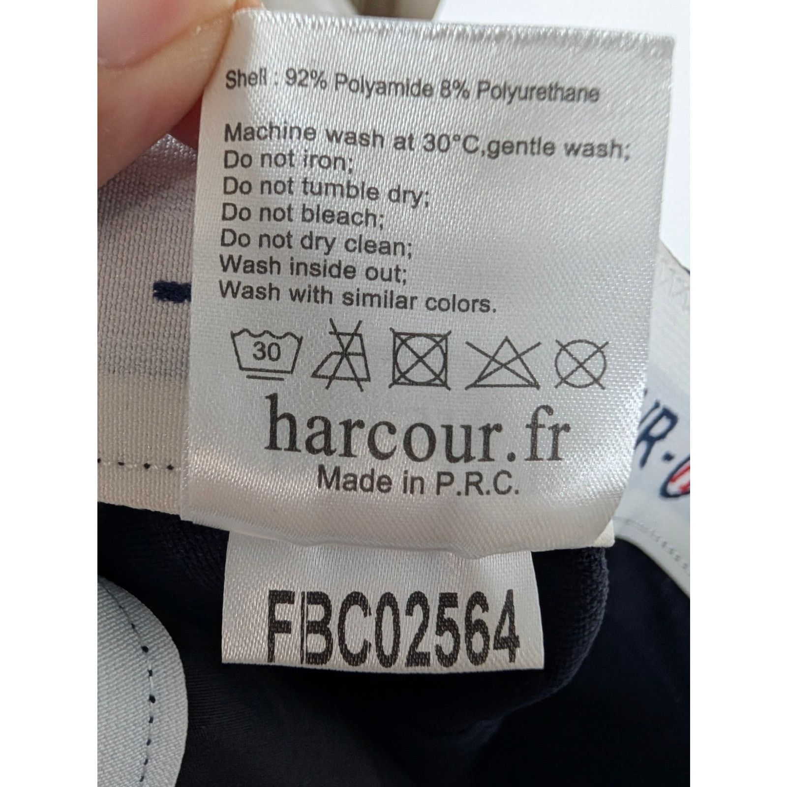 Unknown London Harcour Equestrian Jaltika Riding Breeches Navy Pants Sze 34 Size 34" / US 12 / IT 48 - 7 Thumbnail