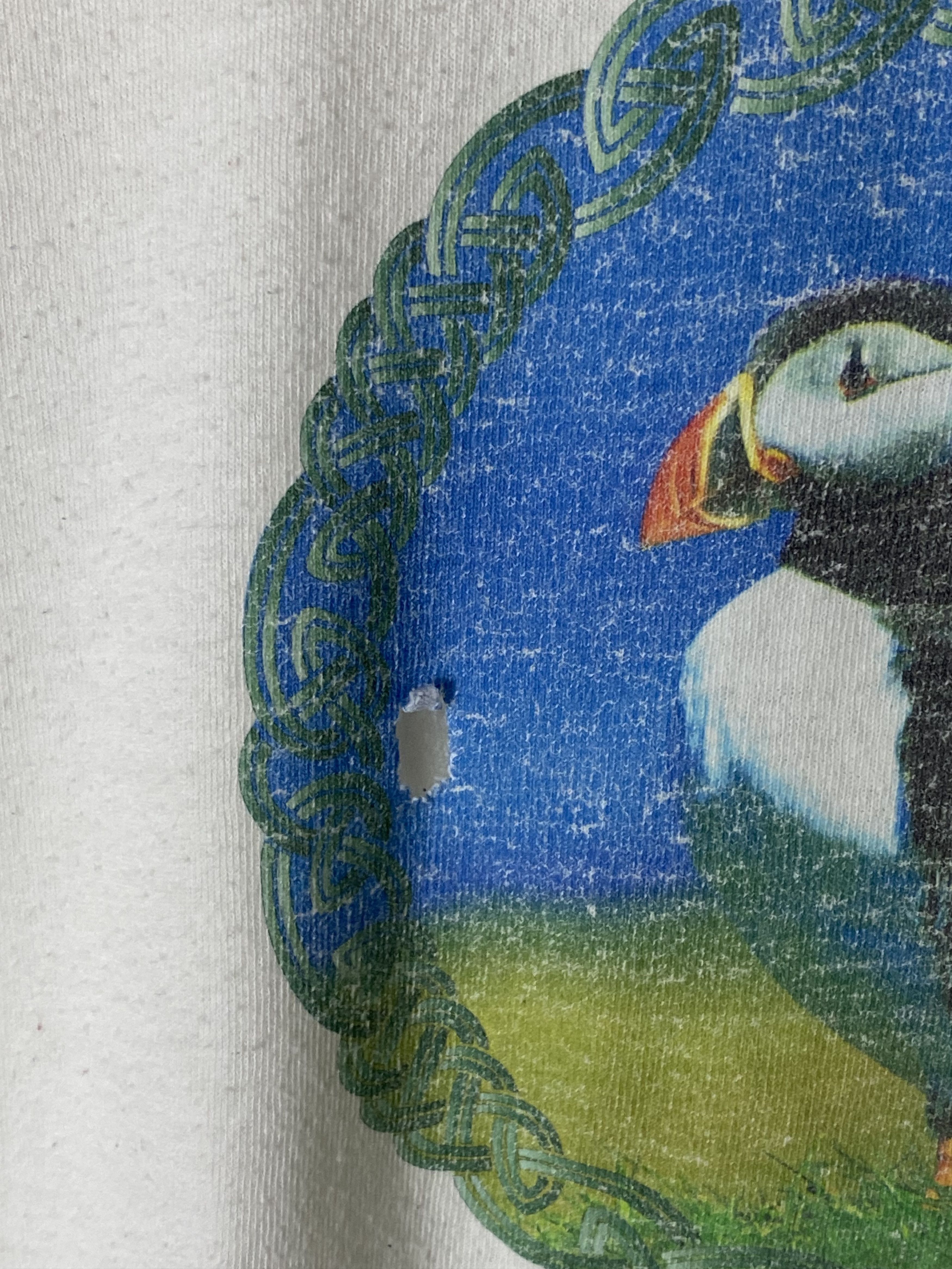 Vintage Vintage SANDA ISLAND Puffin Bird Print T-Shirt M487 Size US M / EU 48-50 / 2 - 8 Thumbnail
