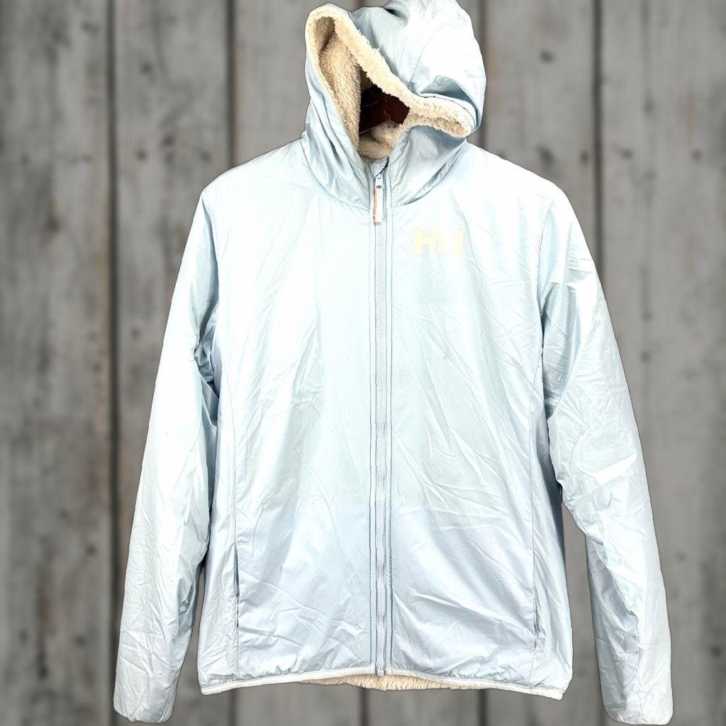 Helly Hansen Helly Hansen Jacket Windbreaker Blue Reversible Womens Medium Fleece Lined READ Size M / US 6-8 / IT 42-44 - 1 Thumbnail