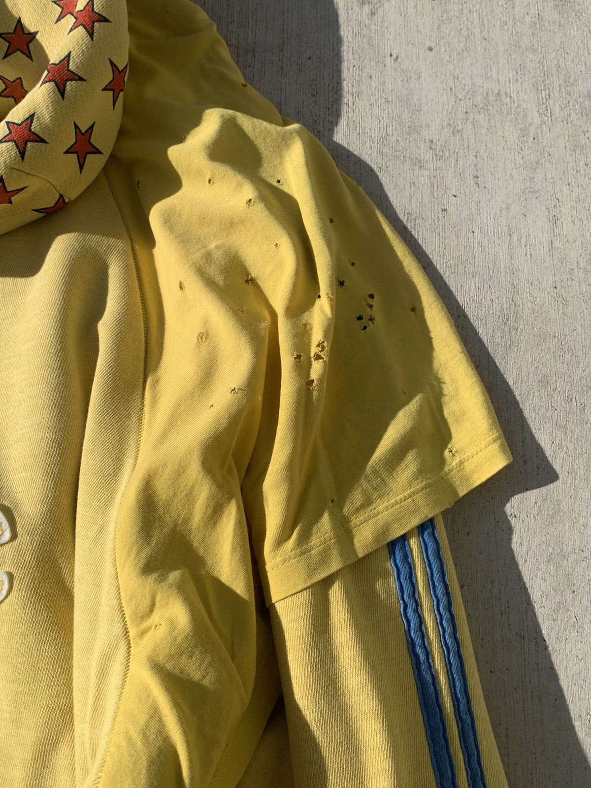 ERL ERL x SSENSE XX yellow “Be Nice” Hoodie Size US M / EU 48-50 / 2 - 14 Thumbnail