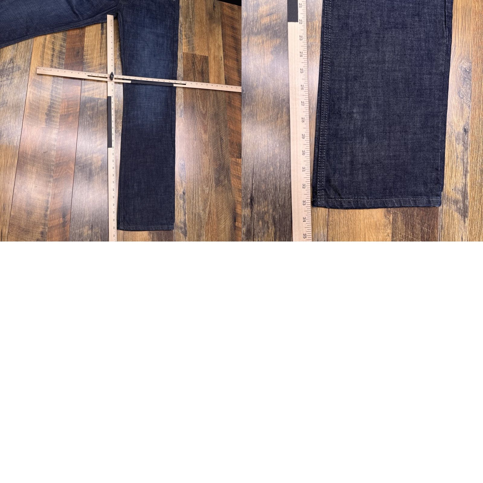 Levi's Levi's 514 Straight Jeans Mens 34x34 Mid Rise Slim Fit Denim Blue 5-Pocket Size US 34 / EU 50 - 9 Thumbnail